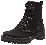 Weiches Obermaterial s.Oliver Damen 5-5-25233-21 001 Combat Boots, Schwarz (Black 1), 39 EU