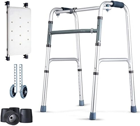 ZZHF Walking Stick Four-foot Folding Walking Walker Disabled Elderly Stool Crutch 4 Colors Available Walking Sticks ( Color : D )