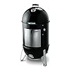 Weber Smokey Mountain Cooker 57 Cm Grill Charcoal Barbecues Grills Barrel Black Round Aluminium