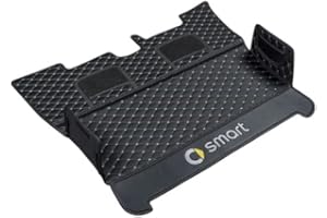 KOUNNENA Auto Kofferraummatte für Smart 453 Fortwo, Kofferraumwanne, Kofferraum-Schutzmatte schützt Ihren Fahrzeugteppich, Schützt vor Schmutz, Wasser, Schnee UVM,B