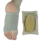 NeoPhysio Silicone Gel Arch Supports. Great For Foot Arch Pain Relief - 2 Pack