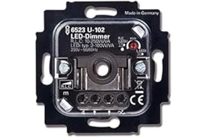 BUSCH-JAEGER BJ Alpinweiß Busch-Balance SI (6523 U-102 LED-Dimmer ohne Abdeckung)