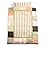 Baby Boum Cotty Lime Patchwork Duvet Cover and Pillow Case (Lime, Brown and Orange,140 X 200cm)