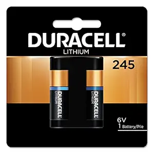 Duracell Ultra 245 Photo Lithium Battery 2CR5