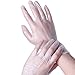 Produktbild SKKMALL Einweg-Handschuhe, PVC, weiblich, Schutzlatex, Gummi, für Beauty, Lebensmittel/Catering, Haushalt, Reinigungshandschuhe, 100 Stück, farblos, Large