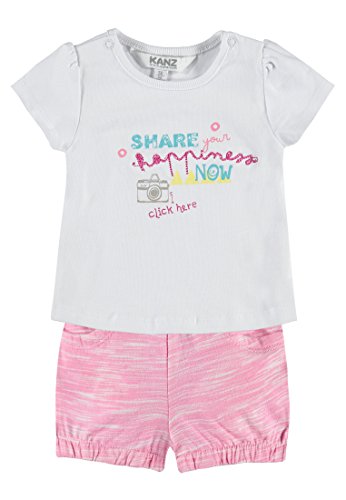 Kanz Baby-Mädchen Bekleidungsset T-Shirt 1/4 Arm + Short