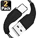 Produktbild X-level USB C Kabel, Nylon USB Typ C Ladekabel Datenkabel [2 Stück 1,2M] High Speed Nylon Geflochtene Stabil Datenübertragung und Aufladung für Samsung Galaxy S9 S8, Huawei P10 P20 Mate 20- Schwarz