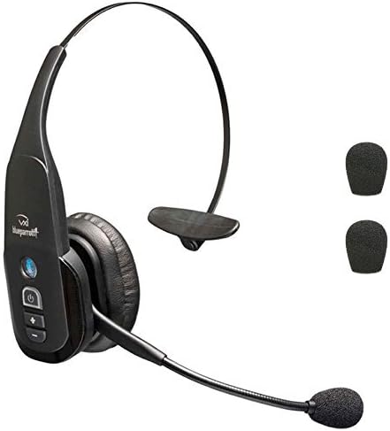 VXi BlueParrott B350-XT Headset Bundle with Extra Cushions Compatible with Zebra Terminal WT41N0, TC8000, TC7x, TC55, MC9500, VC70N0 by Global Teck