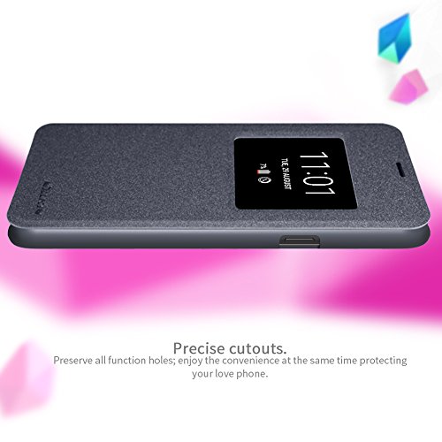 Nillkin Funda LG Q6  Libro Ventana Ultra-Delgado Dormir autom  ticamente Flip Tapa para LG Q6