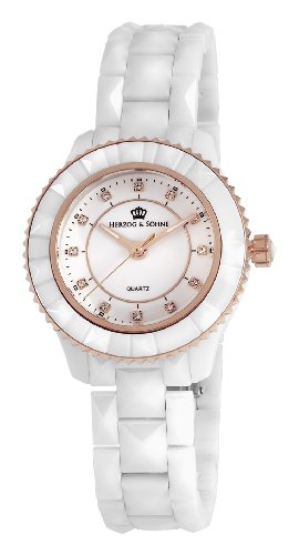 Herzog & Shne Damen-Armbanduhr XS Analog Quarz Keramik HSW0A-586C