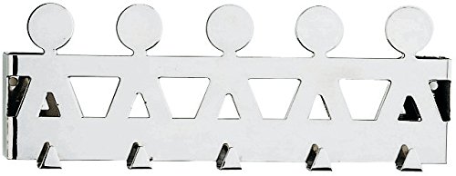 Alessi AKK50 "Girotondo" Kleiderhaken aus Edelstahl, glänzend poliert