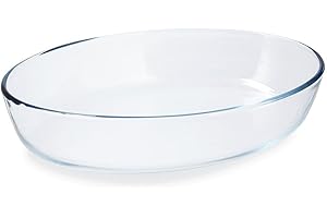 Pyrex - FO3YL - Essentials Plat à four ovale en verre - 30x21x6 cm