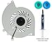 Produktbild ElecGear Replacement Lüfter KSB0912HE-CK2MC für Sony PS4 Intern Reparatur Ersatzkühler Cooling Fan Cooler, Arctic MX-2 Thermo Paste, TR9 Torx Security, Ph#1 Driver Set für PlayStation 4 CUH-12XX