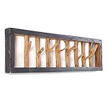 Abmessungen (ca.): Breite: 80 cm, Höhe: 12 cm, Tiefe: 22 cm. Da es sich um natürlich gewachsene Äste handelt, können die Abmessungen abweichen.