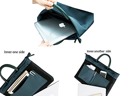 iSuperb Laptoptasche Wasserdichte Notebooktasche Aktentasche Laptop bag Büro Briefcase Für Laptop Passt 11-15.6 Zoll mit 45x35cm - 2