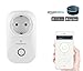 Produktbild Smart Home intelligenter Stecker von WASSERSTEIN und Ihr Smart Home, Wi-Fi-Steuerung all Ihrer Geräte wo immer Sie sich befinden, kein teures Steuerelement erforderlich, einfache Installation des Plug & Play Smart Steckers
