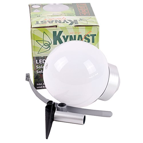 Solarleuchten-Set Kugeln zum Stecken Garten Outdoor 3 Stück in unterschiedlichen Größen - 2