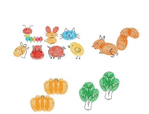 Sel Natural 24 Farben Stempelkissen Set für Tinte Pads Stempel Papier Handwerk Stoff, Fingerabdruck ,Scrapbook, Malerei - 3