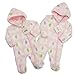 Cute & snuggly all in one Elephant design by Nursery Time - Pink - 0-3 Months