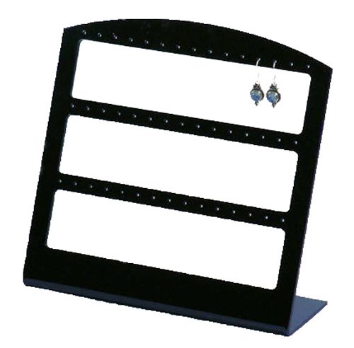 Ohrringständer BLACK - Ohrsteckerständer Kettenständer Schmuckständer Schmuckdisplay Armbandständer Schmuckhalter Kettenhalter Schmuckpräsentation für Halsketten Ständer Display Schmuck Ohrringe Ohrstecker Schmuckdisplay