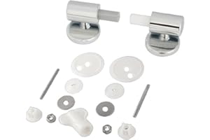 YUETTYY Bisagras de cierre suave para inodoro, bisagras de asiento de inodoro, bisagras de cierre suave tradicionales y contemporáneas, bisagras de asiento de inodoro, fijaciones de asiento de inodoro