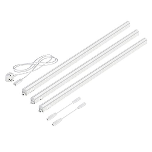 parlat Rigel - Luz led para subestructuras, 87,3 cm, 800 lm, color blanco/blanco cálido (juego a escoger), plástico, Set of 3 / warm white 33.00  230.00 volts