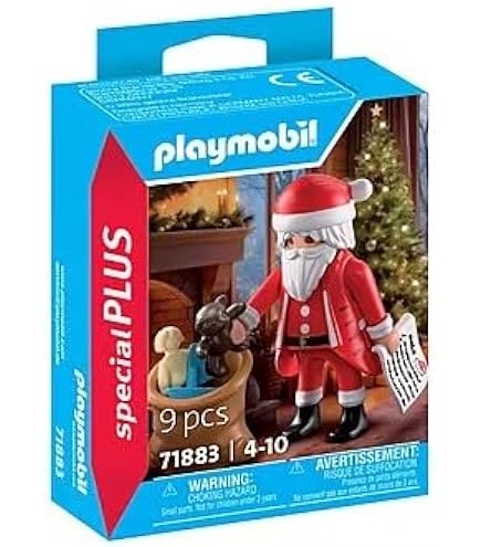 PLAYMOBIL 5753 Set Foto Con Babbo Natale - Giocattolo Di Natale Con Figure, Macchina Fotografica E Regali, 4+ Anni