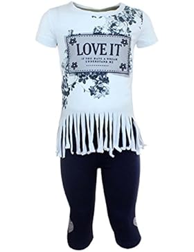 Tom Jo Set Legging e Camicia Maniche corte Ragazza Love It