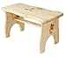 Produktbild Hocker Maxi mit abgerundeten Kanten, 19 x 39 cm, H 21 cm, Farbe hellbraun/beige, Fußablage, Hocker Bagno/Dusche beige