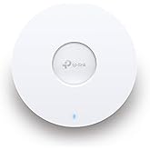 TP-Link EAP650 Ultra-Slim Wireless Access Point | Omada True WiFi 6 AX3000 | DC Adapter Included | Mesh, Seamless Roaming, WP