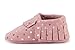 Produktbild BirdRock Baby Mokassins weichen Sohle Leder Boys und Girls Schuhe für Kinder, Babys und Kleinkinder (Baby 06 Monate US 2, Konfetti)