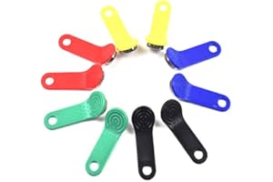 AXPPIN Hbbebdgg 10 pezzi/ riscrivibile RFID Contatto Storage SchlüSsel RW1990 IButton per copiare carte Sauna Keys Cards
