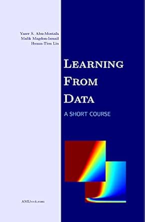 Learning From Data English Edition Ebook Yaser S Abu