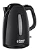 Produktbild Russell Hobbs 21271 Textures 1.7L 3000kW Black Plastic Cordless Kettle {4008496855766}