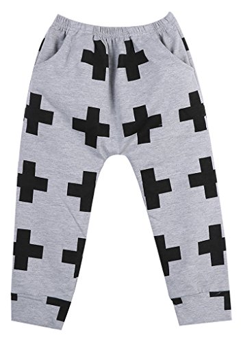 Baby - Toddler Unisex Boys Girls Sweatpants Trousers / Leggings - Cross