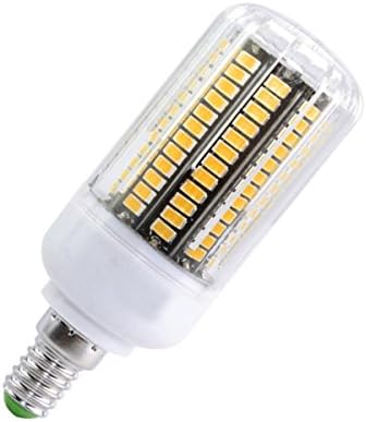 Phigoning 8X E14 10W 5733 SMD 136 LED Corn Light Bulb Cool White AC220-240V Energy Saving LED Light 360 Degree