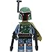 Produktbild LEGO Star Wars Minifigur Boba Fett Kopfgeldjäger aus Dessert Skiff incl. 2 GALAXYARMS Waffen
