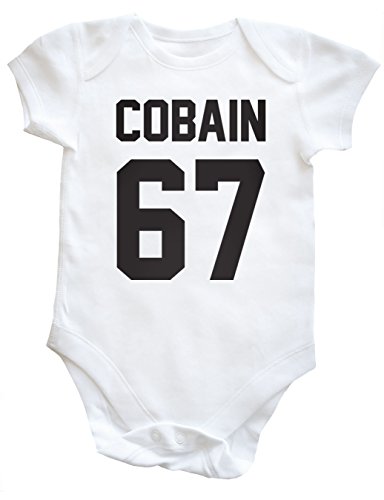 HippoWarehouse cobain 67 baby vest boys girls