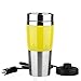 Produktbild Tasse Auto Wasserkocher Kochen 12 V / 24 V Zigarettenanzünder Heizung Cup Vakuumisolierte Edelstahl 410ML 50 Watt Reise Cup, 12V