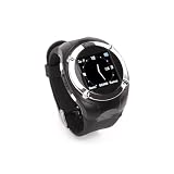 Super Cool Handyuhr mit Free 4GB TF-Karte im sportlichen Design wasserdichte armbanduhr multifunktionen z.B 1,3 MP-Kamera FM Radio Bluetooth MP3, WAV, ARM, AWB usw schwarz weiß rosa wahlbar