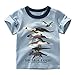 Produktbild DIASTR Sweatshirt Top Strampler Jumpsuit Kleinkind Kinder Jungen Cartoon Shark Camouflage Dinosaur T Shirt Outfits Set1-7y