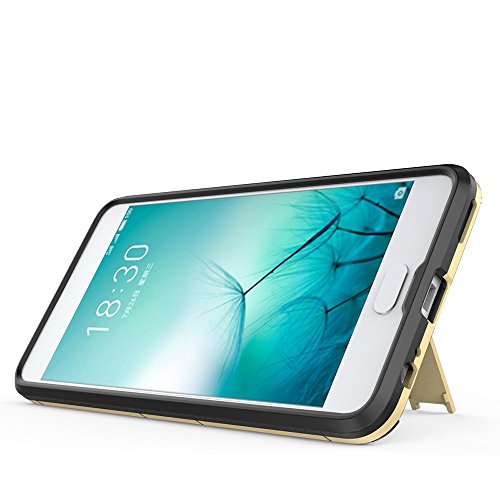 Custodie e cover Per Meizu M6 Note,TPU +PC combinata,una protezione a 360 gradi,durevole, forte,di prima classe tecnologia anti-shock(rojo)