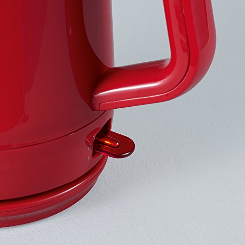 Severin WK 3384 Wasserkocher „START“, rot / grau - 5