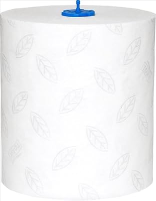 Tork Matic Lot de 6 Rouleaux de papiers Essuie-mains Advanced 290067 - Papier d'essuyage professionnel pour distributeur H1 - 2 plis, blanc