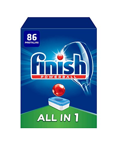 Finish Todo en 1 Original Limón Pastillas para Lavavajillas - 86 pastillas