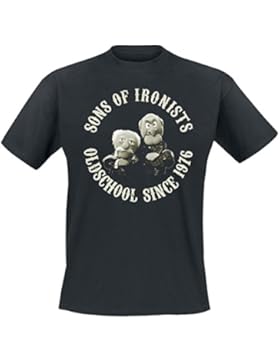 Die Muppets Sons Of Ironists T-Shirt schwarz