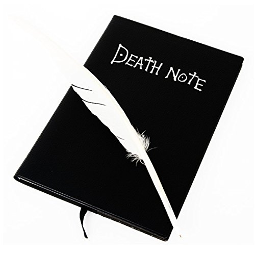 switchali Death Note Notebook & Feather Pen Book Japan Anime Writing Journal New