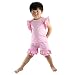Wennikids Toddler Baby Girls Cotton Double Ruffle Shorts Pants 1-8t -  Black - 