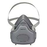 mascarilla con filtro 3m 6200 Material: El pedazo de la cara se hace del silicón tratado térmico con el riesgo mínimo de alergias del contacto.