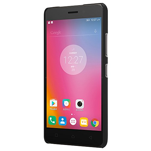 COVO   Alta Tenacidad Frosted PC Funda Carcasa Case Cover Caso con Pantalla Protector para Lenovo K6 Power  Negro 